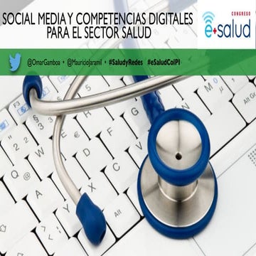 Competencias digitales para el sector salud - #eSaludCOLPI