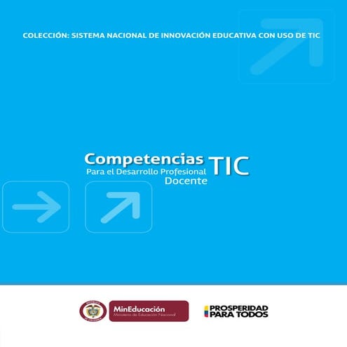 Competencias tic para el desarrollo profesional docente | PDF