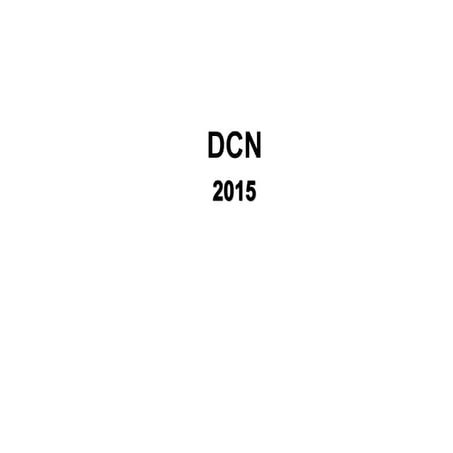 Competencias y capacidades dcn 2015