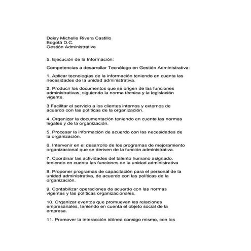 Competencias y Resultados de Aprendizaje