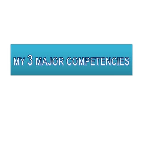 Competencies
