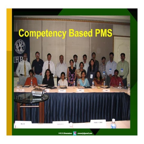 Competency Based Pms Some Workshop Slides Chandramowly | PDF