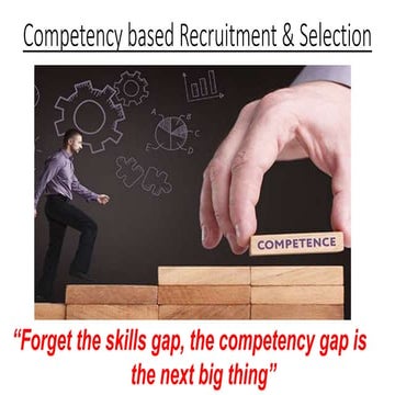 Competency based recruitment | PPT