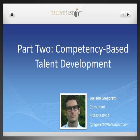 Competency-Based Talent Development