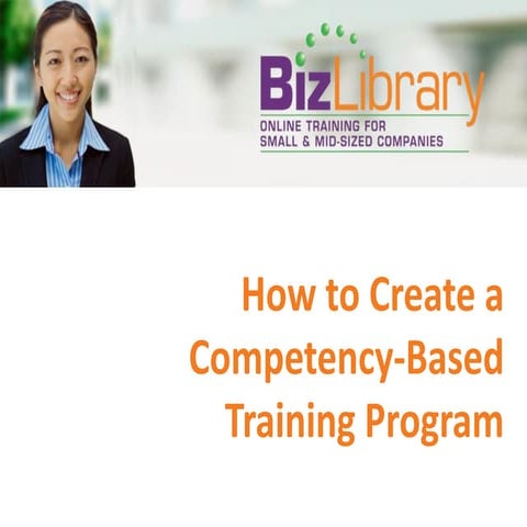 How to Create a Competency-Based Training Program