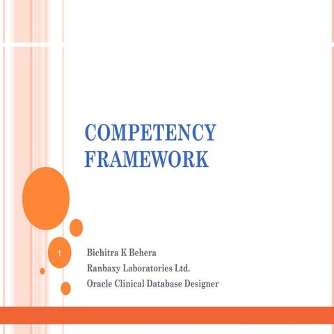 Competency framework | PPT