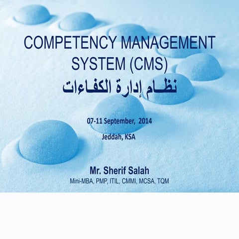 Competency management