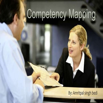 Competency mapping