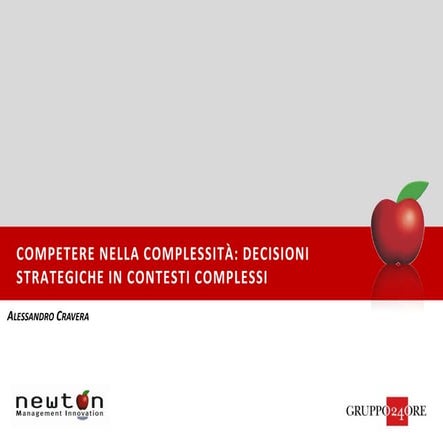 Competere nella complessità di Alessandro Cravera