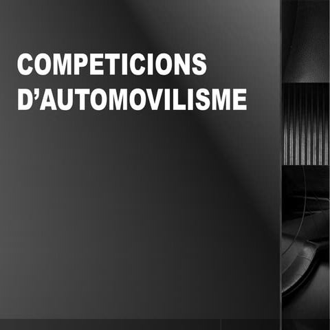 Competicions d’automovilisme