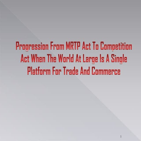 Competition act