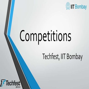 Competitions Techfest 2k14 | PDF