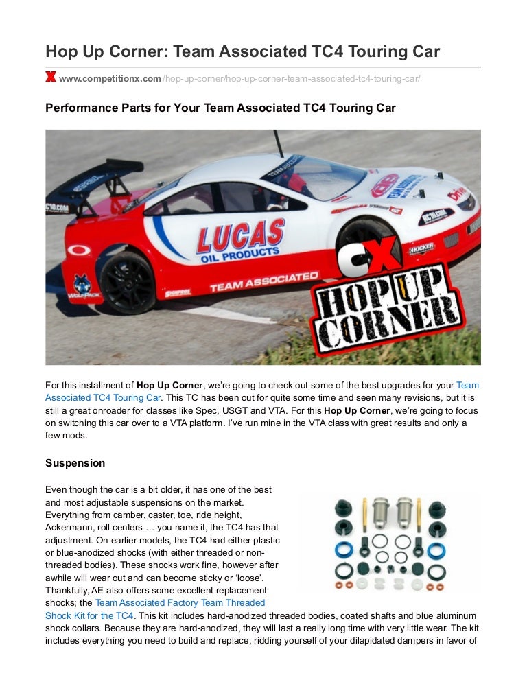 team associated touring car