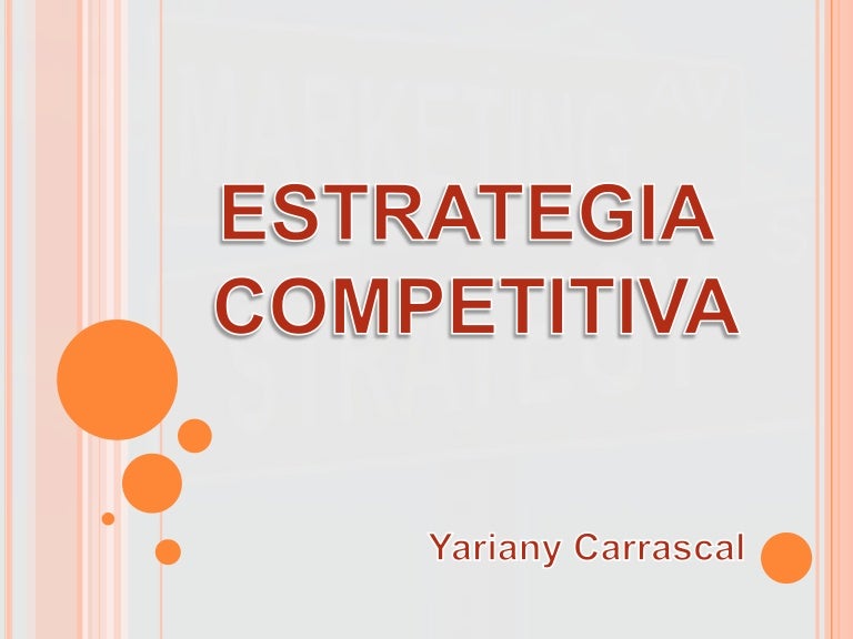 ESTRATEGIA COMPETITIVA
