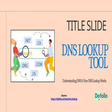 DNS Lookup Tool - Advance lookup tools powered by artificial ...