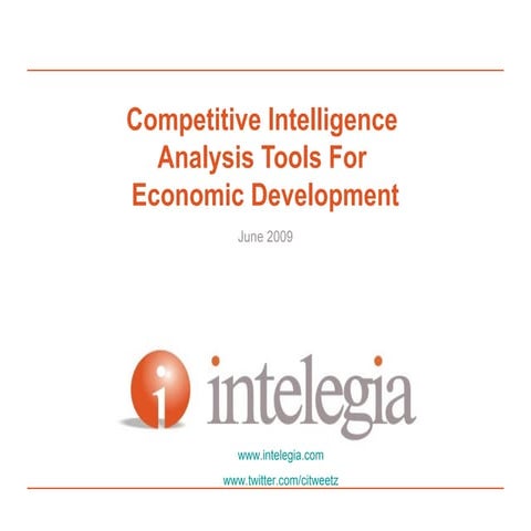 Competitive intelligence-analysis-tools-for-economic-development