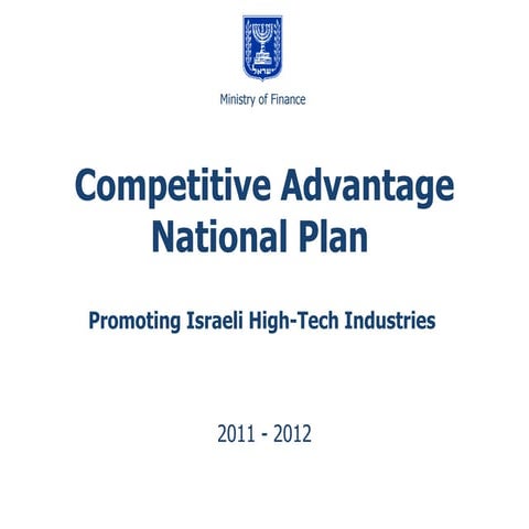 Israel's competitive advantage