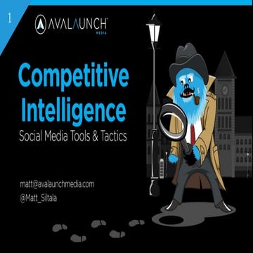 Competitive Intelligence using Social Media