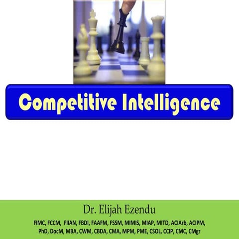 Competitive Intelligence