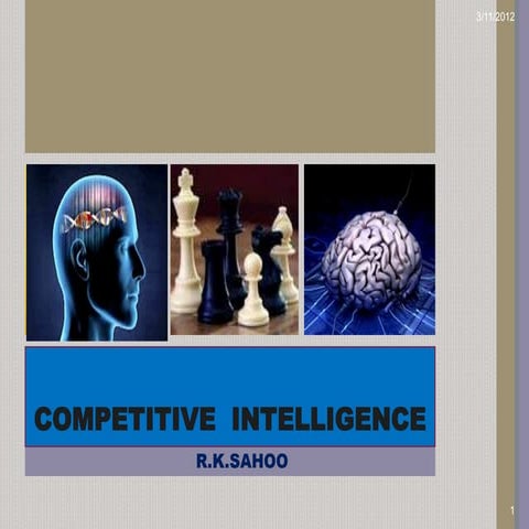 COMPETITIVE  INTELLIGENCE