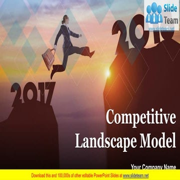 Competitive Landscape Model PowerPoint Presentation Slides