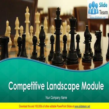 Competitive Landscape Module PowerPoint Presentation Slides