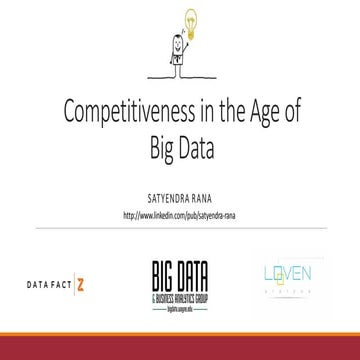 Competitiveness in the age of big data
