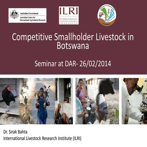 Competitive smallholder livestock in Botswana