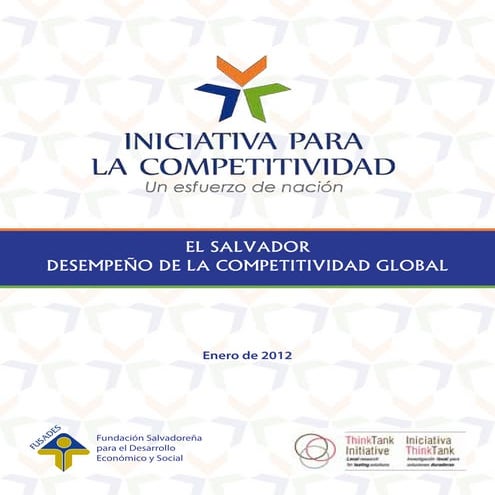 El Salvador: Desempeño de la competitividad global | PDF