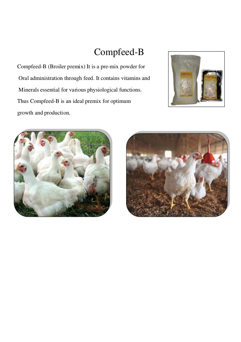Poultry Feed Supplements