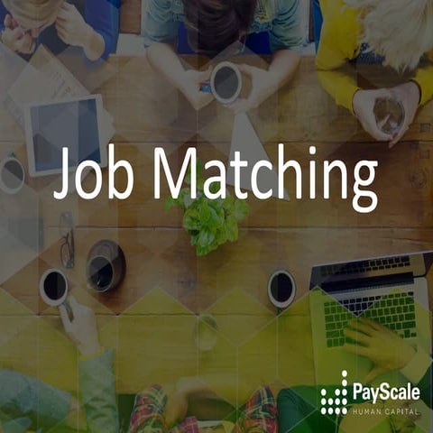 Webinar-Comp foundation: Job Matching