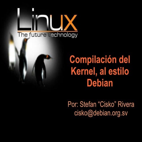 Compilacion del Kernel a la Debian