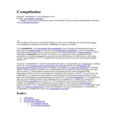Compilador