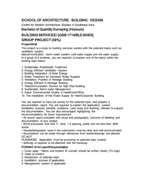 Building Materials Assignment | PDF