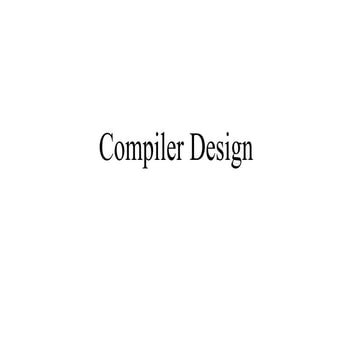 The Principle of the Compiler Design.pptx