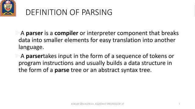 Compiler unit 2&3