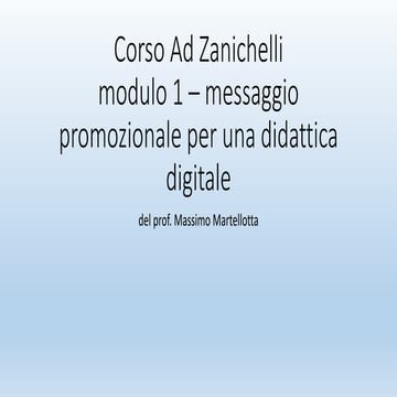 ... per una scuola al digitale