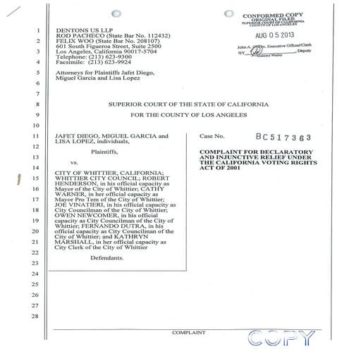 Complaint whittier voter_rights_violation