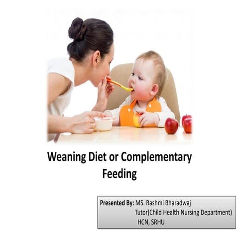 Complementary feeding | PPT