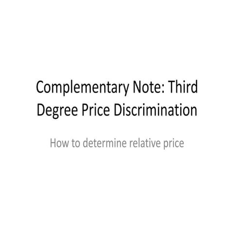Complementary note | PPT