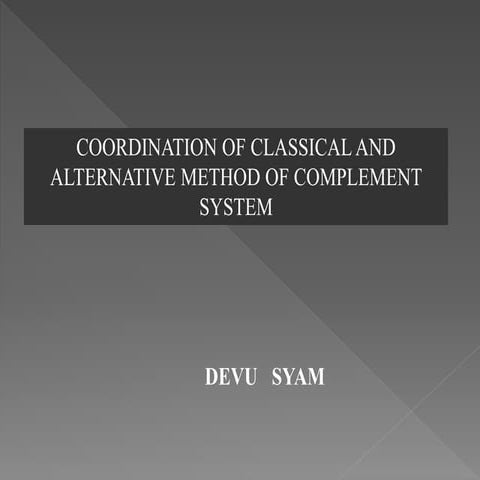 Complement system 