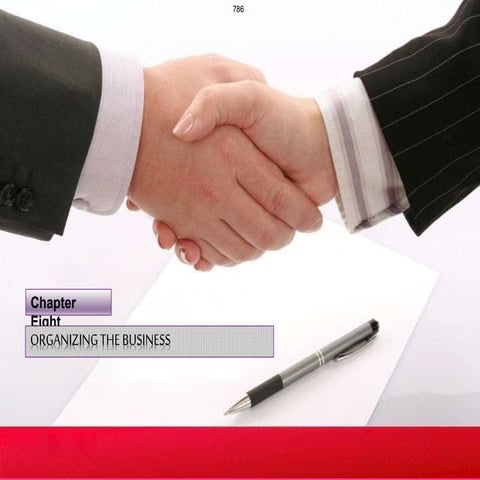 Organizing The Business