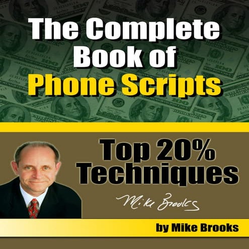 Complete book of phone scripts