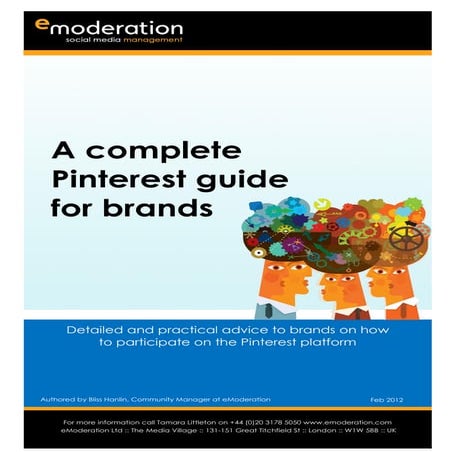 Complete Pinterest Guide Brands Emoderation Junio 2012