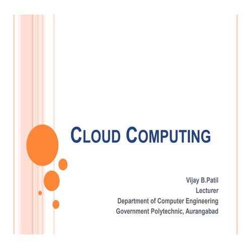 Introduction to cloud computing in detail