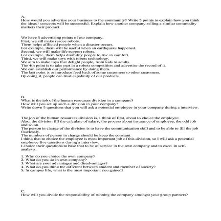 Complete document design exercise # 4