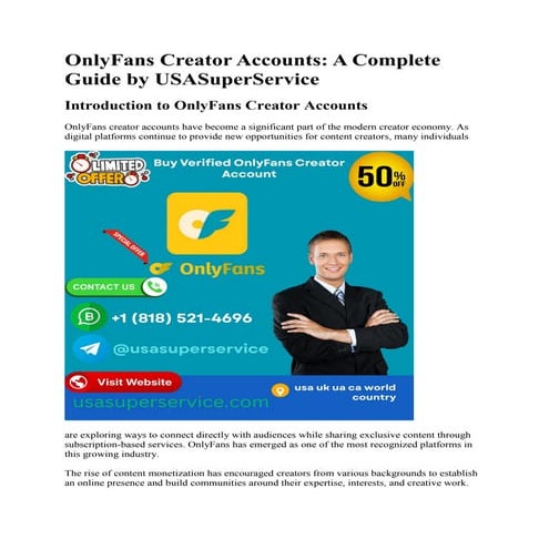 Complete OnlyFans Creator Account Setup Guide for 2026.pdf