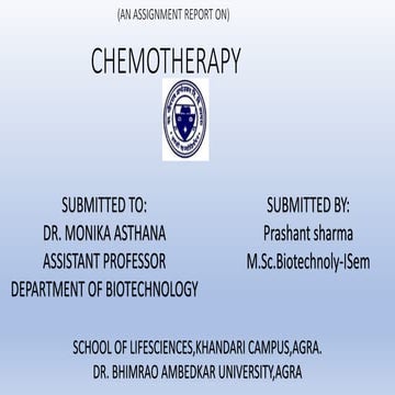 CHEMOTHERAPY