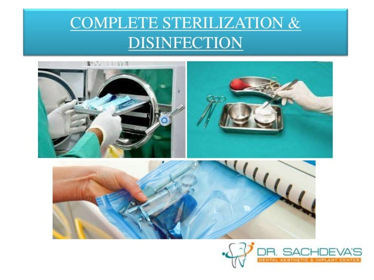 Complete Sterilization & Disinfection