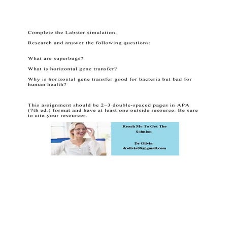 Complete the Labster simulation.Research and answer the follow.docx